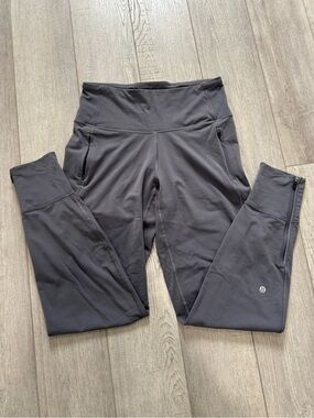 Lululemon Gray Athletic Leggings size 4